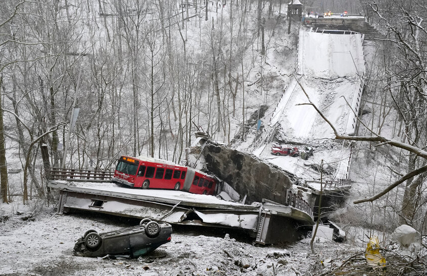  Pittsburgh Bridge Collapses Hours Before Biden Infrastructure Visit – The New York Times