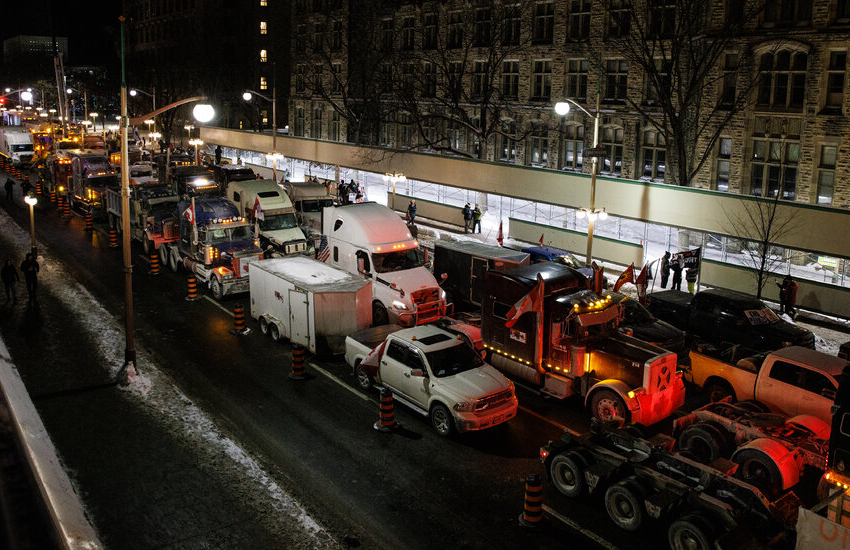  In Canada, ‘Freedom Convoy’ Protesting Vaccine Mandates Nears Capital – The New York Times