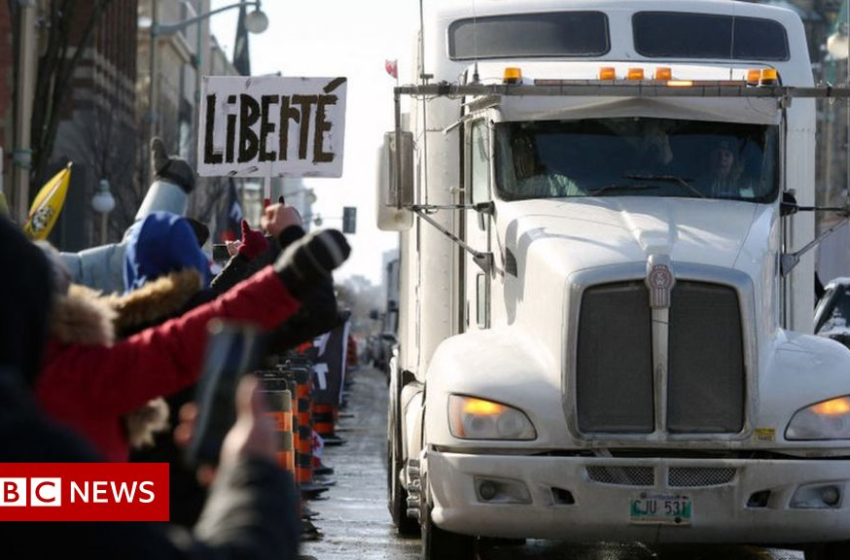  Freedom Convoy: Why Canadian truckers are protesting in Ottawa – BBC News