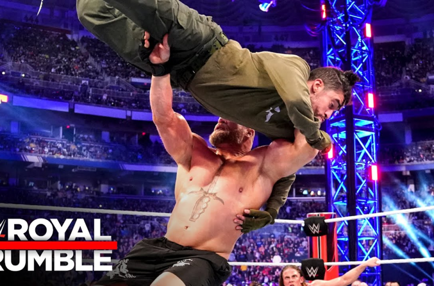  Brock Lesnar decimates Bad Bunny in Royal Rumble rampage: Royal Rumble 2022 (WWE Network Exclusive) – WWE