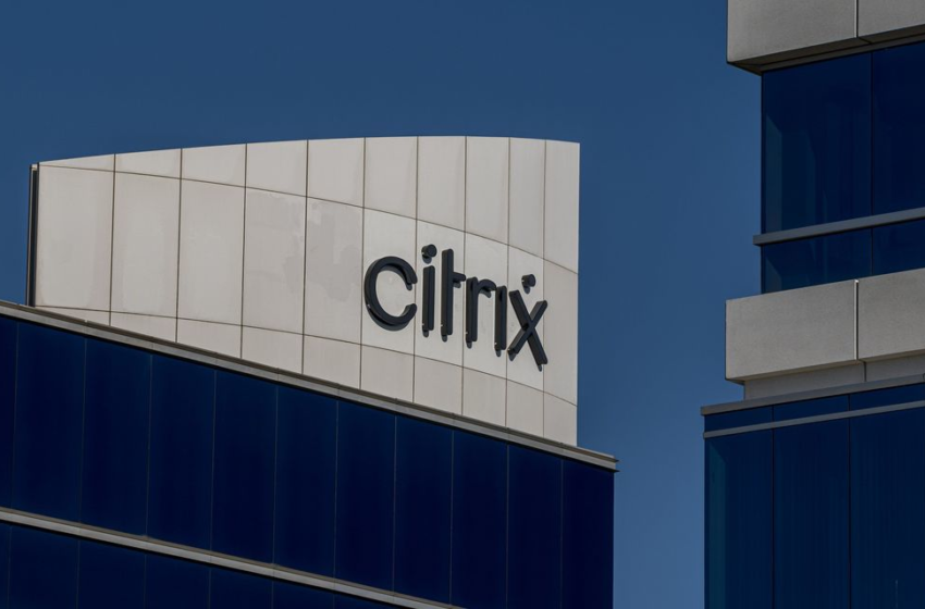  Elliott and Vista Near Deal to Buy Citrix Systems – The Wall Street Journal