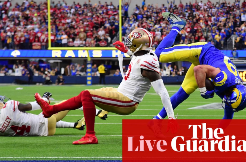  NFC championship game: San Francisco 49ers v Los Angeles Rams – live! – The Guardian