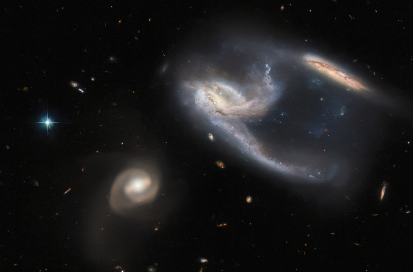  Hubble telescope captures three galaxies in epic photo – WOODTV.com