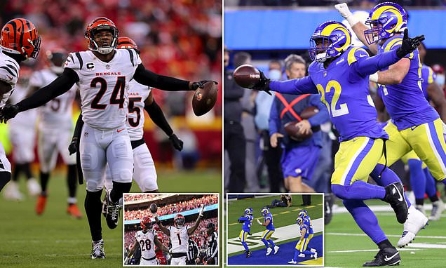  Rams and Bengals rally from double-digit deficits to set up Super Bowl showdown – Daily Mail