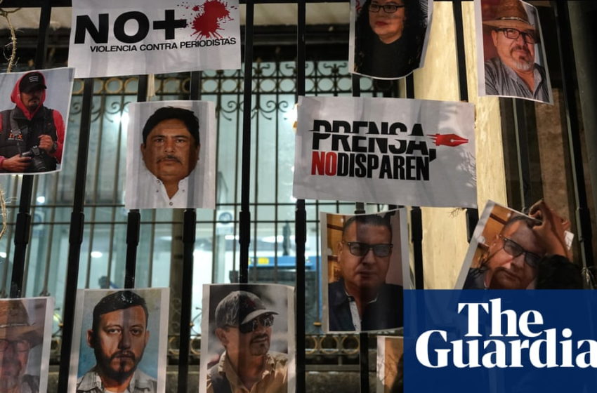  ‘We only have a pen’: fury as fourth journalist killed in Mexico this year – The Guardian