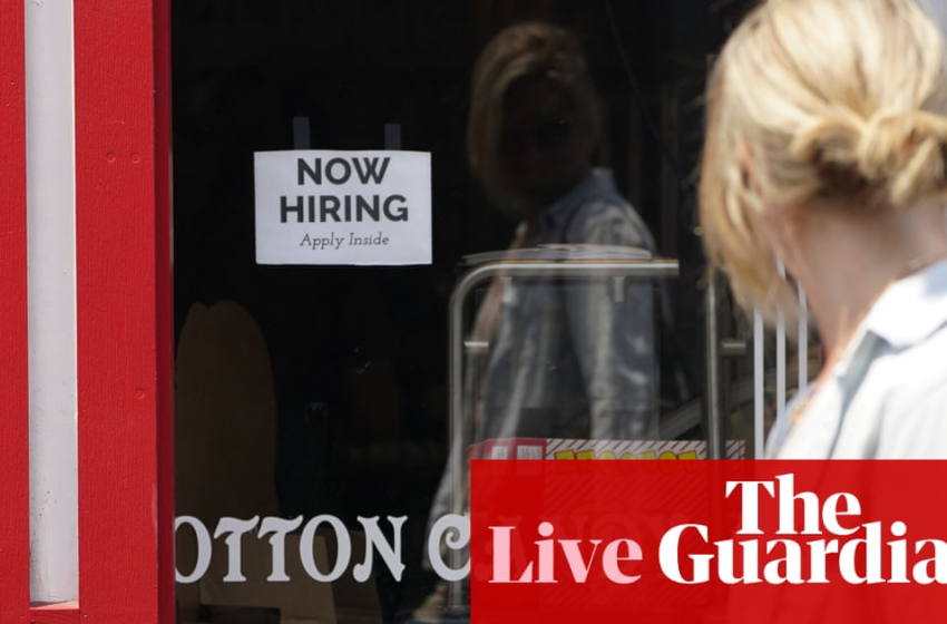  4.5m Americans quit their jobs in November as openings near record highs – live – The Guardian