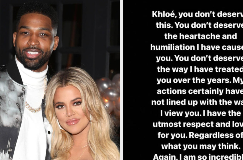  Tristan Thompson Publicly Apologized To Khloé Kardashian For “Heartbreak And Humiliation” And Admitted He’s The Father Of Maralee Nichols’ Child – BuzzFeed News