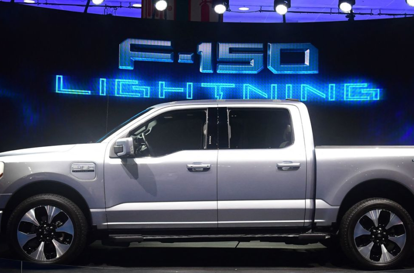  Ford Doubles Production Goal for F-150 Electric Pickup – The Wall Street Journal