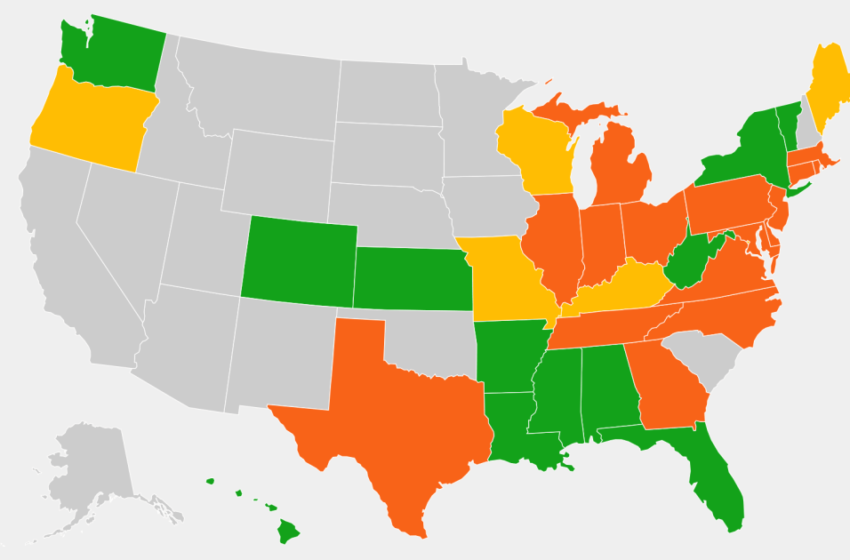  Map: 7 straight days of record-setting Covid case counts – NBC News