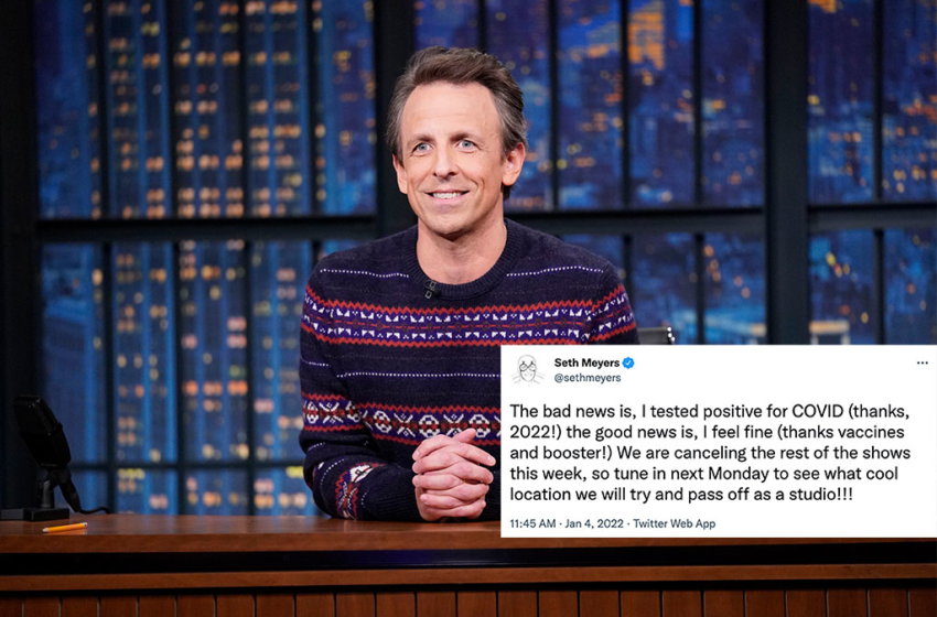  Late Night goes dark after Seth Meyers tests positive for COVID-19 – New York Post