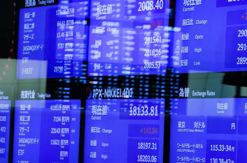  Asian shares slip as rising U.S. yields hit tech firms – Reuters