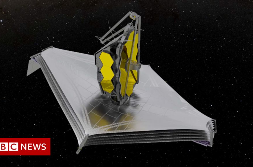  James Webb Space Telescope: Sun shield is fully deployed – BBC News