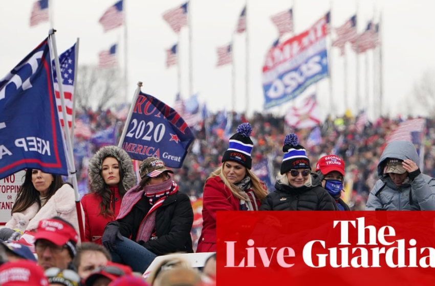  Trump cancels news conference for Capitol attack anniversary – US politics live – The Guardian