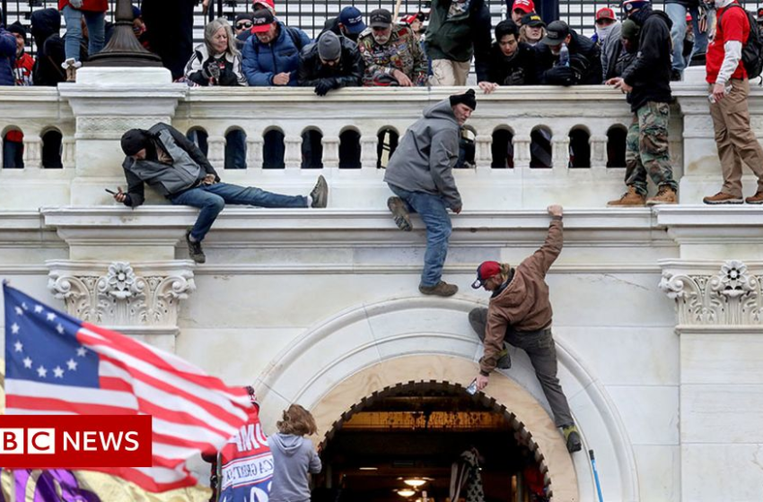  Capitol riot: Biden to blame Trump for carnage one year on – BBC News