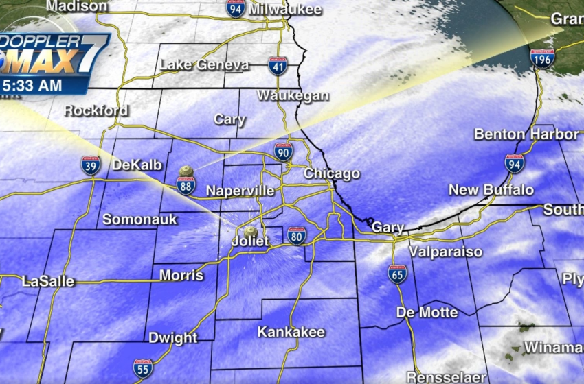  Chicago weather radar: Winter Storm Warning, Advisory in effect as 2 rounds of snow could dump over 10 inches in parts of area – WLS-TV