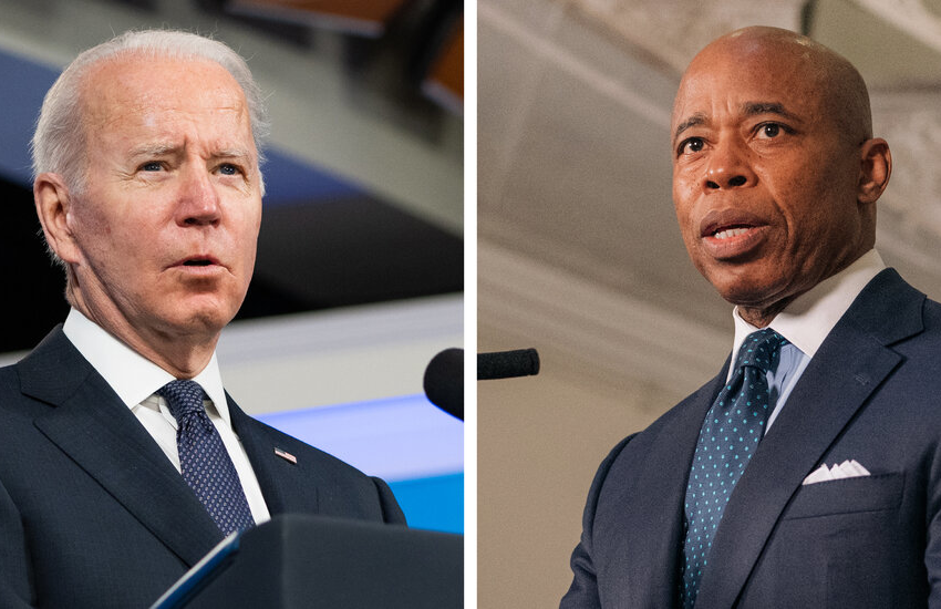  For Biden and Adams, a Meeting of Like Minds on Gun Crime – The New York Times