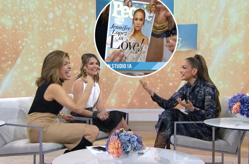  Jennifer Lopez jokingly calls out Hoda Kotb for prying into personal life – Page Six