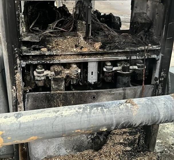  Mobilisation à Hinche /Une pompe à essence incendiée, un restaurant vandalisé.